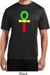 Rasta Ankh Mens Moisture Wicking Shirt