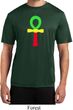 Rasta Ankh Mens Moisture Wicking Shirt