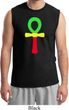 Rasta Ankh Mens Muscle Shirt