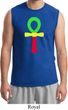 Rasta Ankh Mens Muscle Shirt
