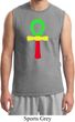 Rasta Ankh Mens Muscle Shirt