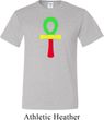 Rasta Ankh Mens Tall Shirt