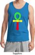 Rasta Ankh Mens Tank Top