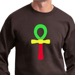 Rasta Ankh Sweatshirt Rasta Ankh Sweatshirt