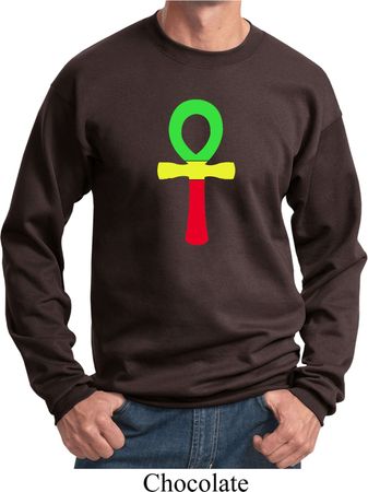Rasta Ankh Sweatshirt