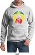 Rasta Lion Head Hoodie