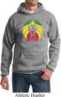Rasta Lion Head Hoodie