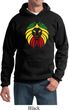 Rasta Lion Head Hoodie