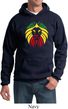 Rasta Lion Head Hoodie