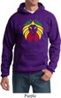 Rasta Lion Head Hoodie