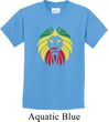Rasta Lion Head Kids Shirt