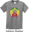 Rasta Lion Head Kids Shirt