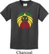 Rasta Lion Head Kids Shirt