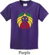 Rasta Lion Head Kids Shirt