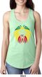 Rasta Lion Head Ladies Ideal Tank Top