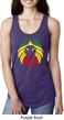Rasta Lion Head Ladies Ideal Tank Top