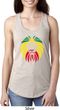 Rasta Lion Head Ladies Ideal Tank Top