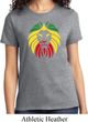 Rasta Lion Head Ladies Shirt