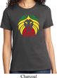 Rasta Lion Head Ladies Shirt