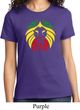 Rasta Lion Head Ladies Shirt