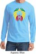 Rasta Lion Head Long Sleeve Shirt