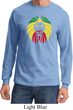 Rasta Lion Head Long Sleeve Shirt