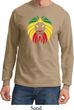 Rasta Lion Head Long Sleeve Shirt
