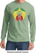 Rasta Lion Head Long Sleeve Shirt