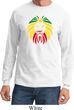 Rasta Lion Head Long Sleeve Shirt