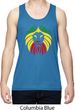 Rasta Lion Head Mens Moisture Wicking Tanktop