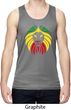 Rasta Lion Head Mens Moisture Wicking Tanktop