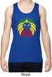 Rasta Lion Head Mens Moisture Wicking Tanktop