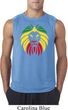 Rasta Lion Head Mens Sleeveless Shirt