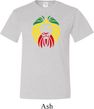 Rasta Lion Head Mens Tall Shirt