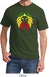 Rasta Lion Head Shirt