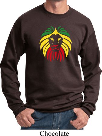 Rasta Lion Head Sweatshirt