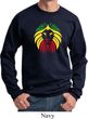 Rasta Lion Head Sweatshirt