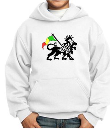 Rasta Lion Kids Hoodie