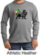 Rasta Lion Kids Shirt Long Sleeve Shirt