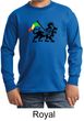 Rasta Lion Kids Shirt Long Sleeve Shirt
