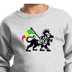 Rasta Lion Kids Sweatshirt