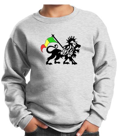 Rasta Lion Kids Sweatshirt