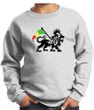 Rasta Lion Kids Sweatshirt