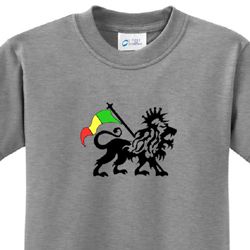 Rasta Lion Kids T-shirt