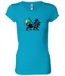 Rasta Lion Ladies Shirt Longer Length Shirt