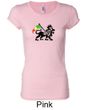 Rasta Lion Ladies Shirt Longer Length Shirt