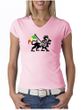 Rasta Lion Ladies Shirt V-Neck Shirt