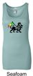 Rasta Lion Ladies Tank Top Longer Length Tanktop