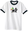 Rasta Lion Ringer Shirt