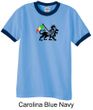 Rasta Lion Ringer Shirt